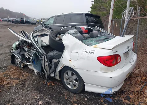 2008 Toyota Corolla S from USA, damaged, VIN 2T1BR32E68C899652